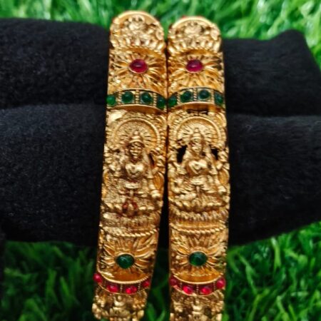 Lakshmi Temple Antique Bangles