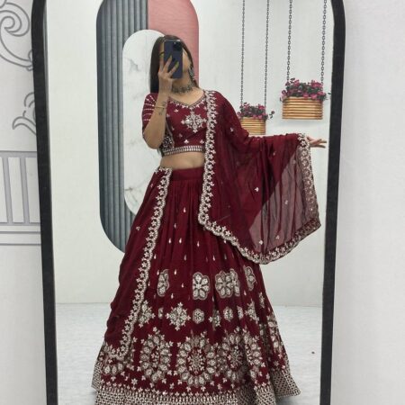 Embroidered Lehenga Choli