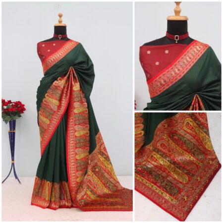 Pashmina Silk Saree