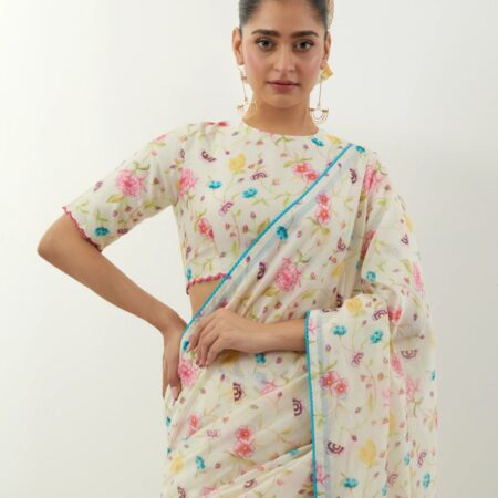 Tebby silk with digital print